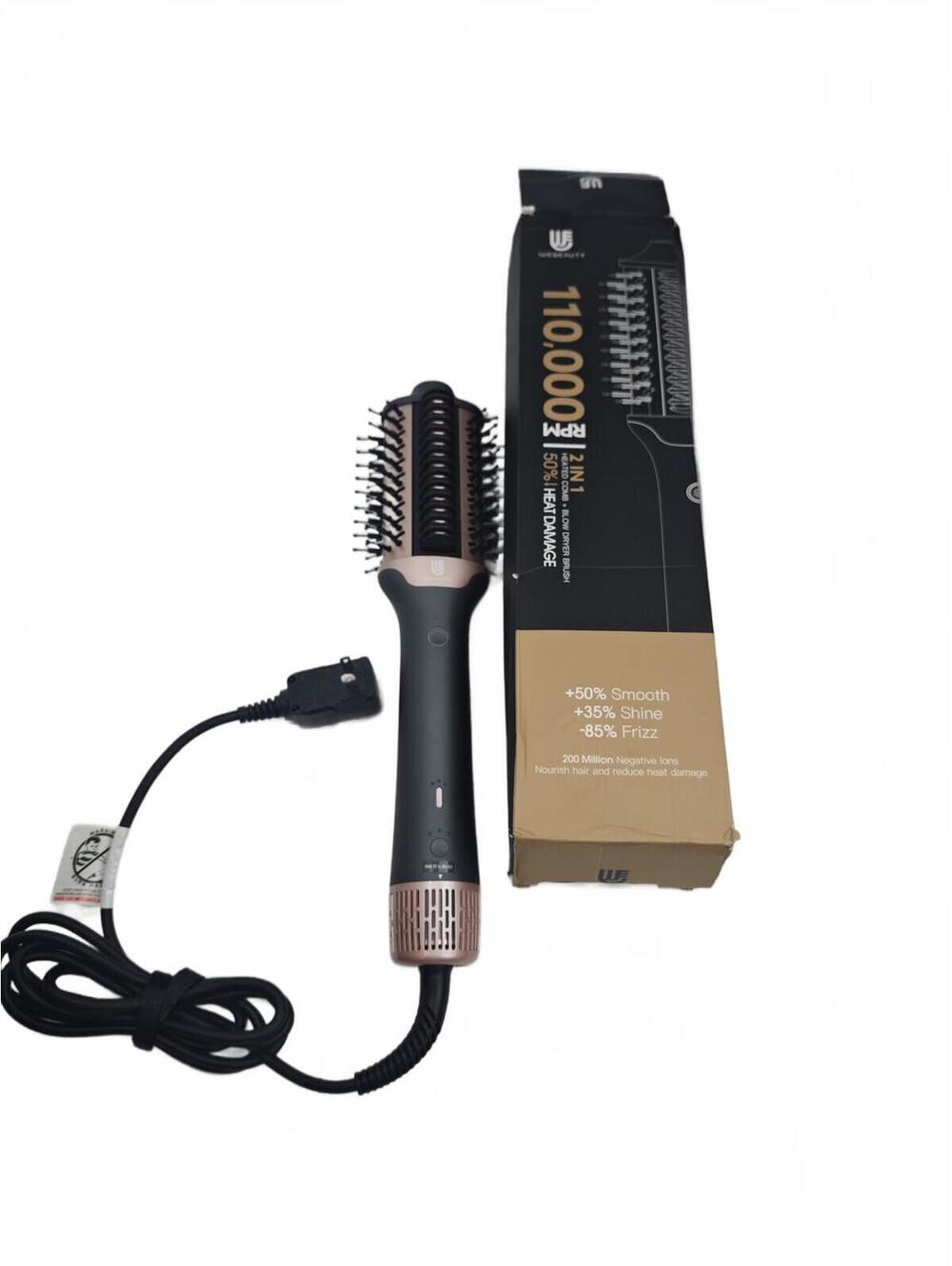 2/$80 ✨ Webeauty 2-in-1 High Speed Hair Dryer Brush H3B 110,000 RPM | Open Box